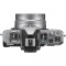 Nikon Z fc Mirrorless Camera with Z DX 16-50mm (Silver), Z DX 50-250mm and Z 40mm Lenses - view 3