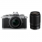 Nikon Z fc Mirrorless Camera with Z DX 16-50mm (Silver) and Z DX 50-250mm Lenses - view 1